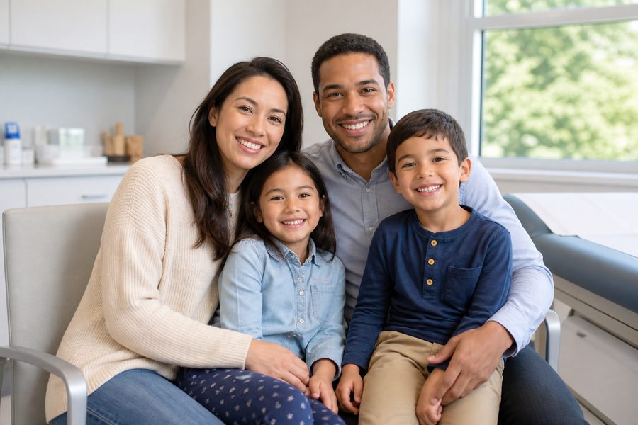 Happy family